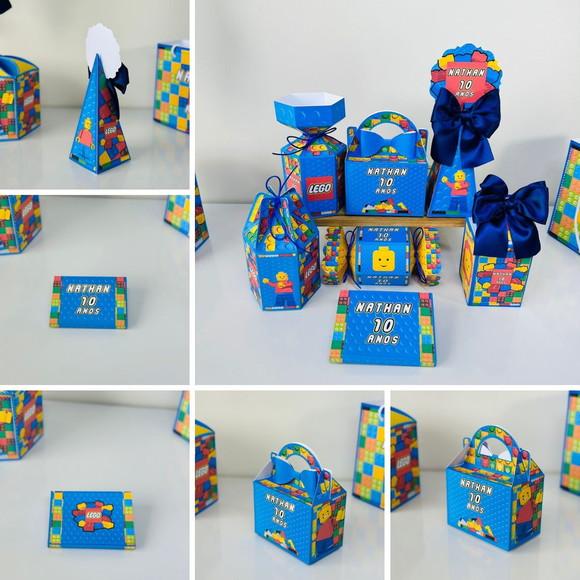 Kit 35 Caixas do Lego