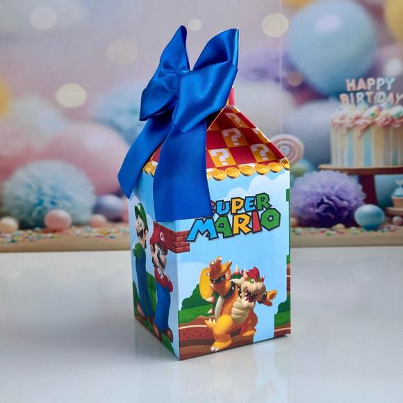 Kit 35 Caixas do Super Mario Bros