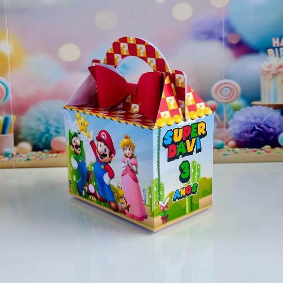 Kit 35 Caixas do Super Mario Bros