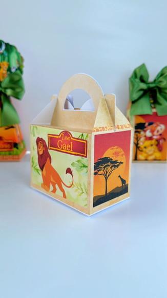 Kit 35 Caixas Rei Leão