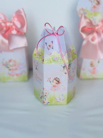 Kit 35 Caixas Tema Jardim das Fadas