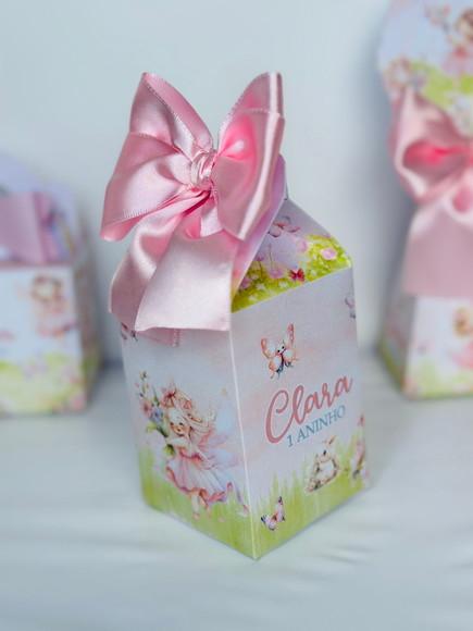 Kit 35 Caixas Tema Jardim das Fadas