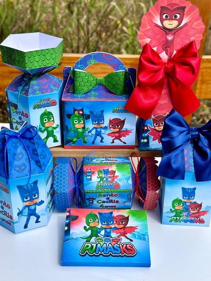 Kit 42 Caixas do Pj Mask