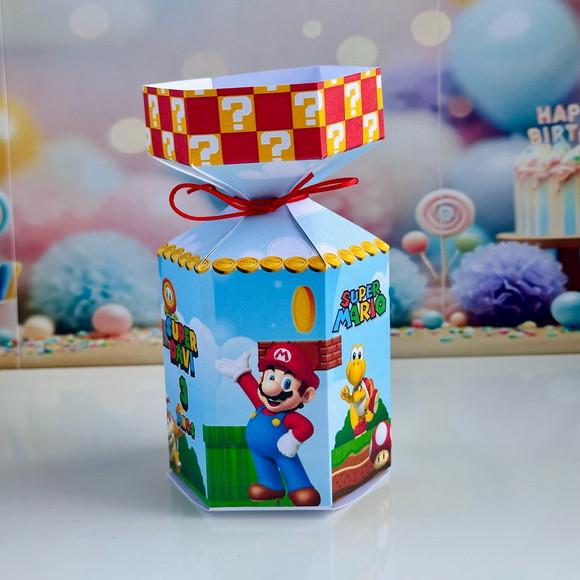 Kit 42 Caixas do Super Mario Bros