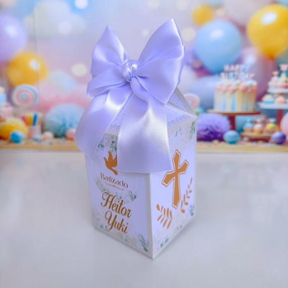 Kit 48 Caixas para Batizado de Menino ou Menina