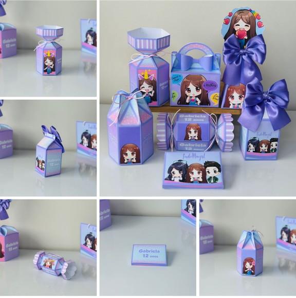 Kit 56 Caixas da Minegirl