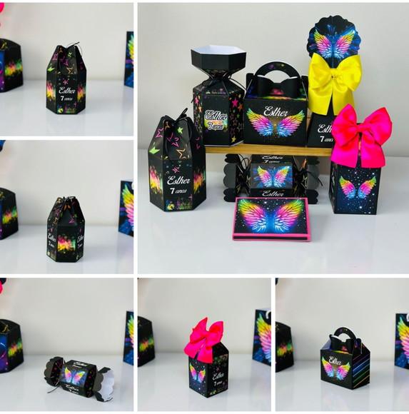 Kit 56 Caixas de Neon