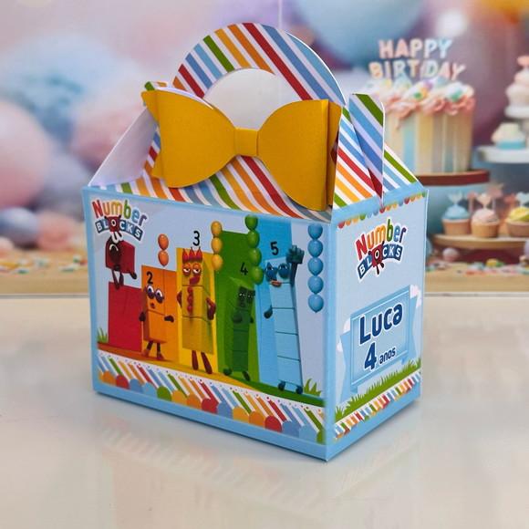 Kit 56 Caixas Numberblocks