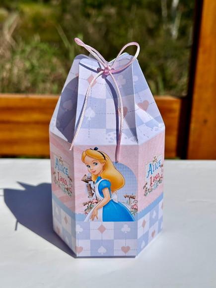 Kit 70 Caixas da Alice no País das Maravilhas