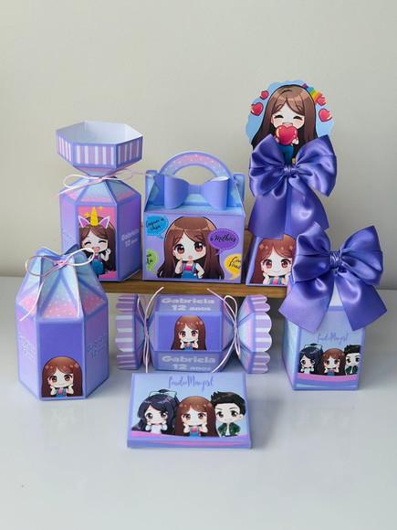 Kit 70 Caixas da Minegirl