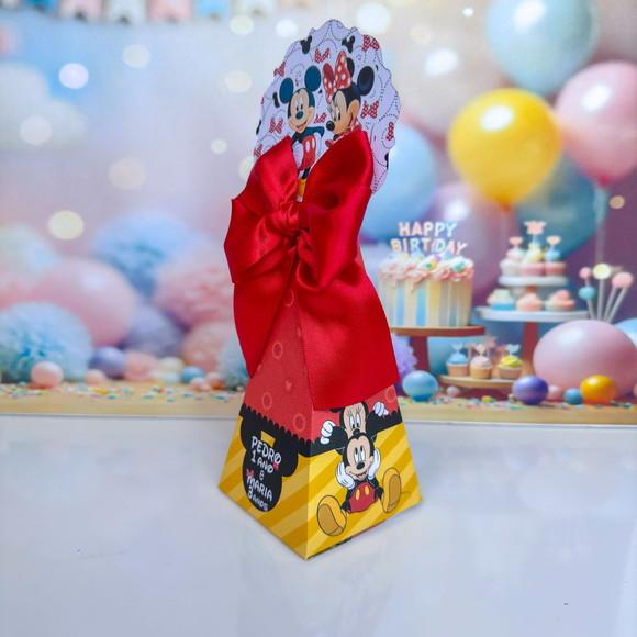 Kit 70 Caixas do Mickey e Minnie