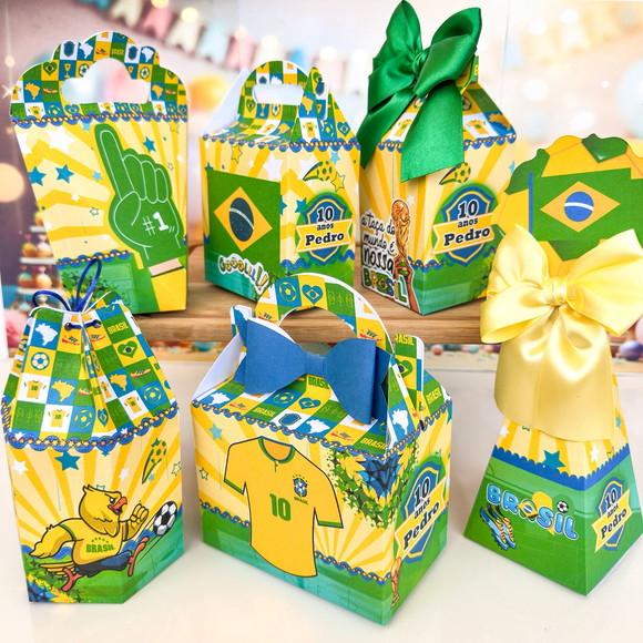 Kit 84 Caixas Brasil
