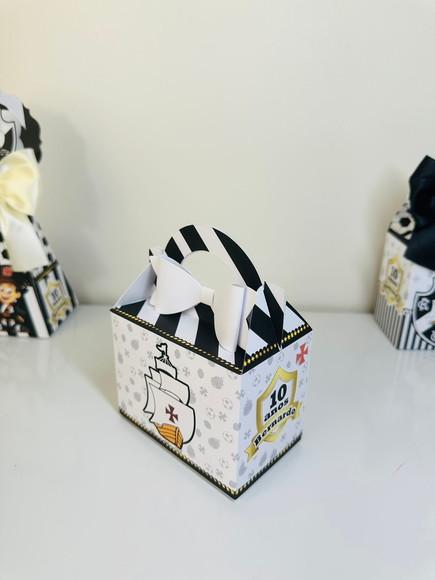 Kit 91 Caixas Tema V.a.s.co Pegue e Monte com Laço