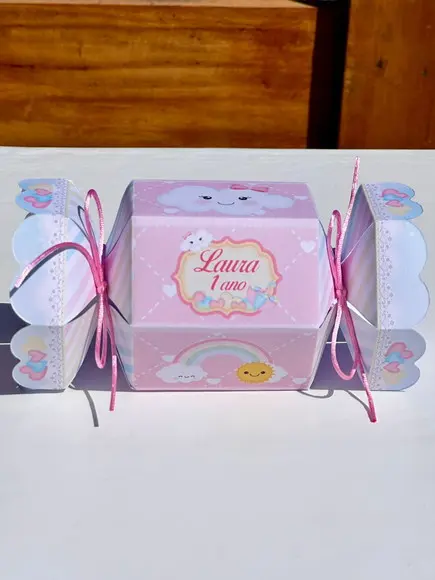 Caixa Bala Chuva de Amor
