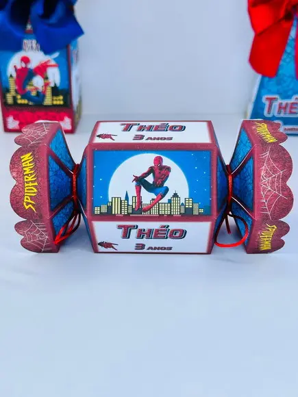 Caixa Bala do Homem Aranha