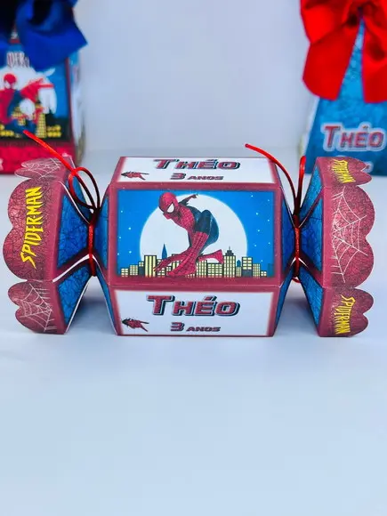 Caixa Bala do Homem Aranha