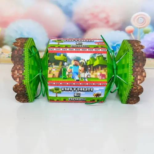 Caixa Bala Minecraft