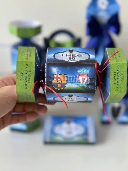 Caixa Bala para Festa Liga dos Campeões