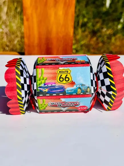Caixa Bala Relâmpago Mcqueen-carros