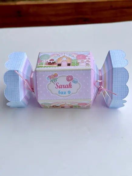 Caixa Bala Tema Doces /confeitaria