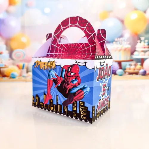 Caixa Maleta do Homem Aranha