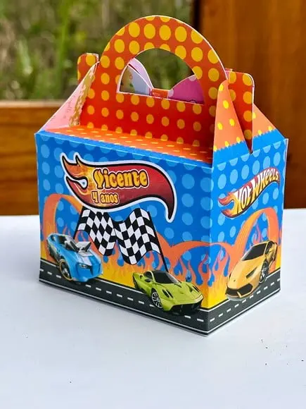Caixa Maleta do Hot Wheels