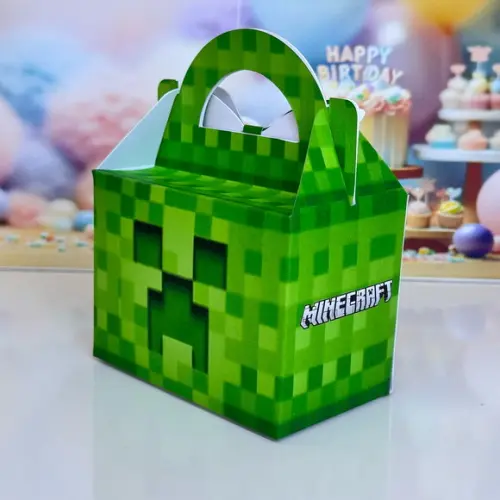 Caixa Maleta Minecraft