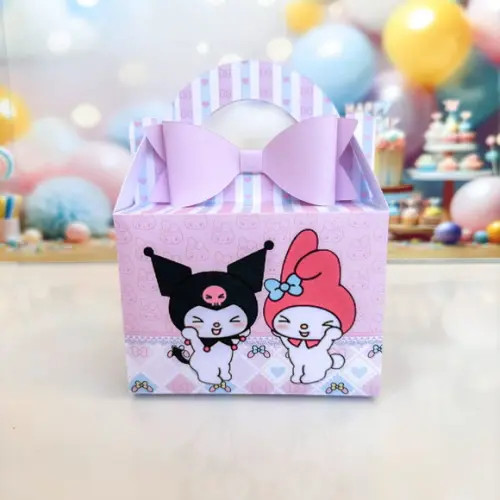Caixa Maleta My Melody e Kuromi
