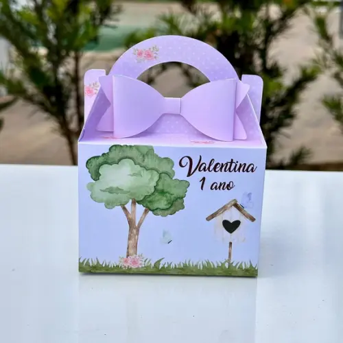 Caixa Maleta para Festa do Jardim