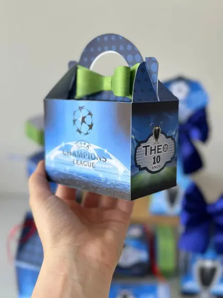 Caixa Maleta para Festa Liga dos Campeões