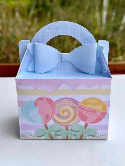 Caixa Maleta Tema Doces /confeitaria