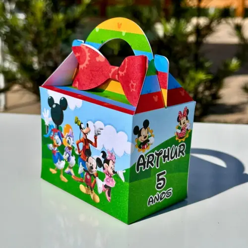 Caixa Maleta Turma do Mickey