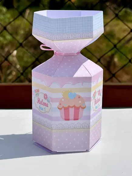 Caixa Meia Bala Confeitaria/doceria 2