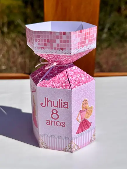 Caixa Meia Bala da Barbie