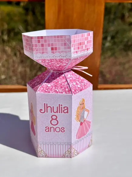 Caixa Meia Bala da Barbie