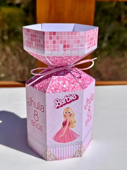 Caixa Meia Bala da Barbie