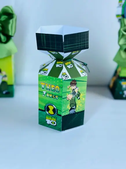 Caixa Meia Bala do Ben 10