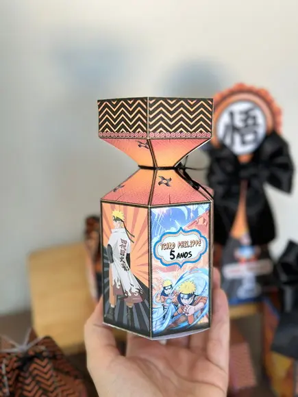 Caixa Meia Bala do Naruto
