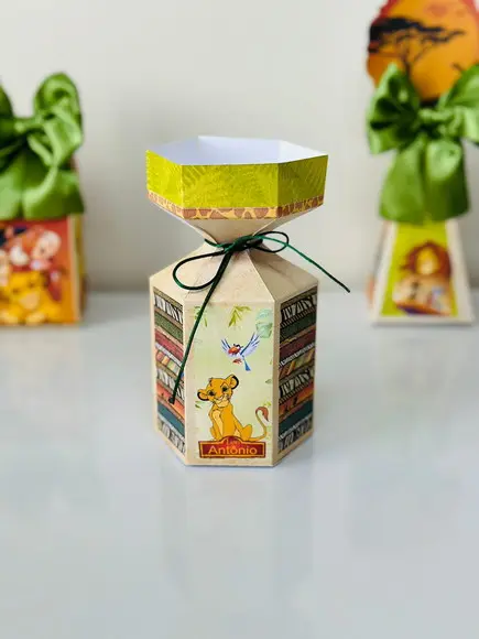 Caixa Meia Bala do Rei Leão