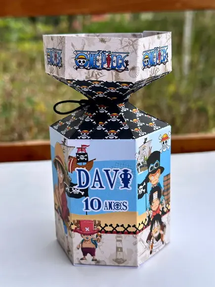 Caixa Meia Bala do One Piece
