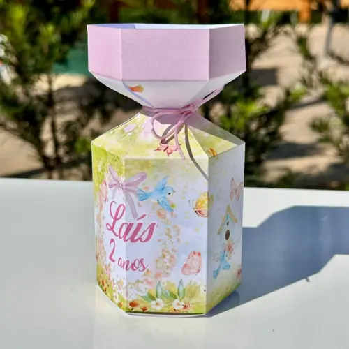 Caixa Meia Bala Jardim Encantado