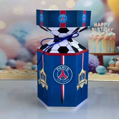 Caixa Meia Bala Paris Saint Germain - Psg