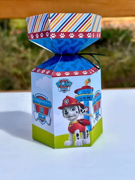 Caixa Meia Bala Patrulha Canina