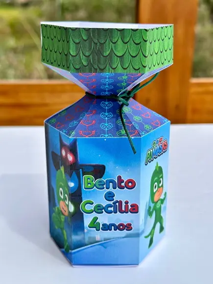 Caixa Meia Bala Pj Mask