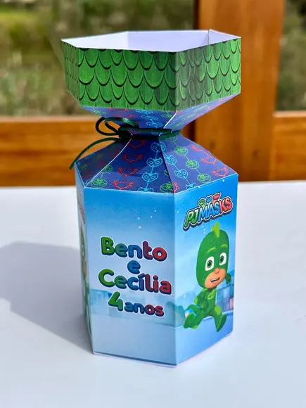 Caixa Meia Bala Pj Mask