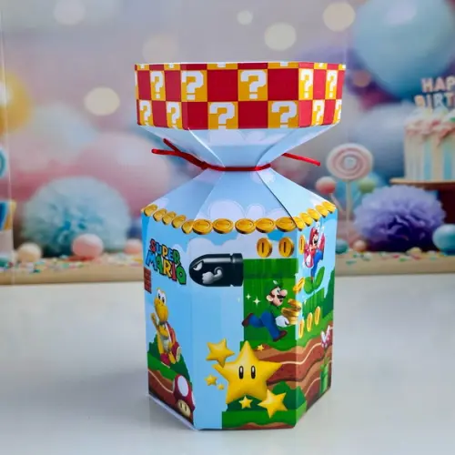 Caixa Meia Bala Super Mario Bros