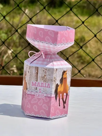 Caixa Meia Bala Tema Spirit