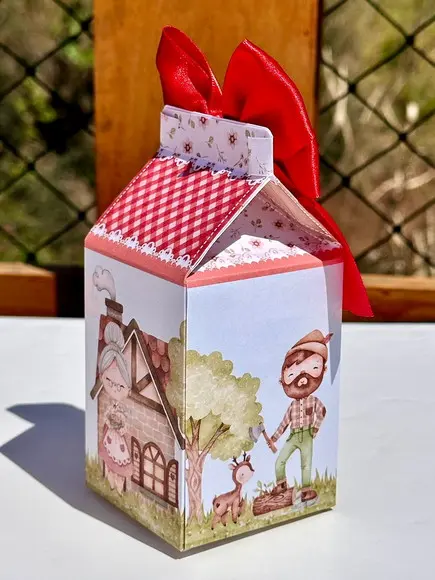 Caixa Milk da Chapeuzinho Vermelho