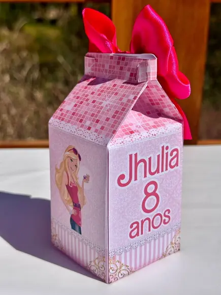 Caixa Milk da Barbie
