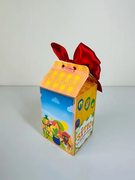 Caixa Milk do Sítio do Pica Pau Amarelo